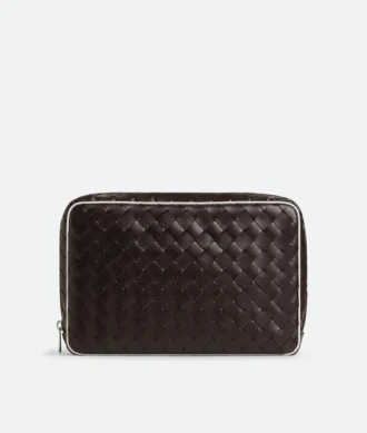 Pouch grande con cremallera Intrecciato