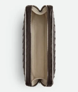 Pouch grande con cremallera Intrecciato