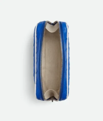 Small Zipped Pouch Intrecciato