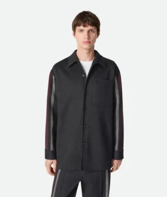 Sobrecamiseta de lana y cachemira