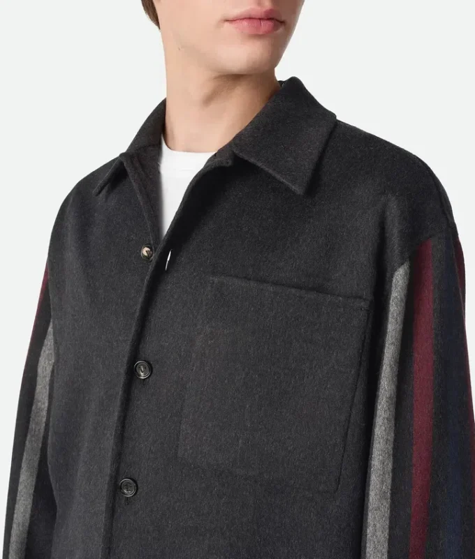 Sobrecamiseta de lana y cachemira