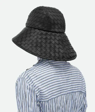 Sombrero de piel Intrecciato