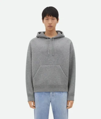 Sudadera con capucha de cachemira