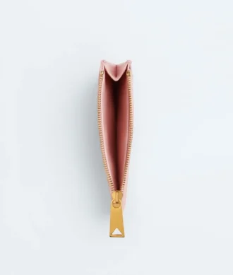 Tarjetero con cremallera Intrecciato