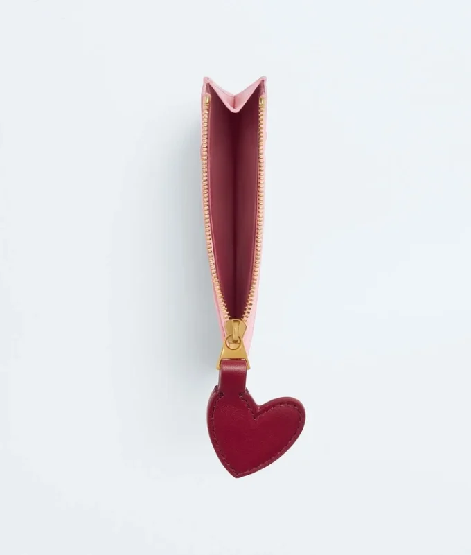 Tarjetero con cremallera Intrecciato