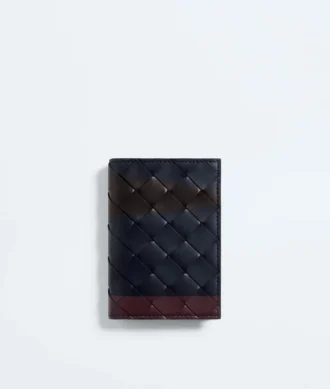 Tarjetero con solapa Intrecciata