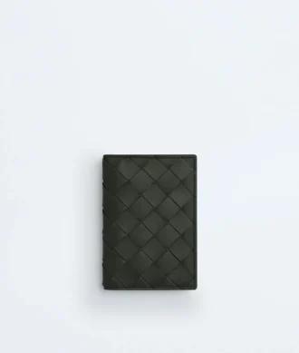 Tarjetero con solapa Intrecciata