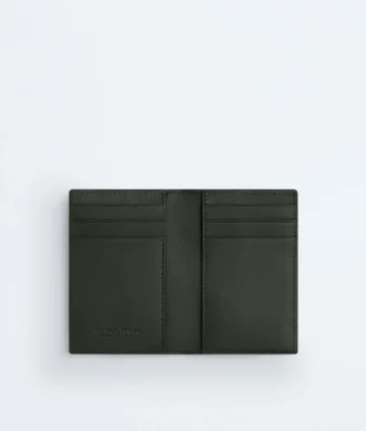 Tarjetero con solapa Intrecciata