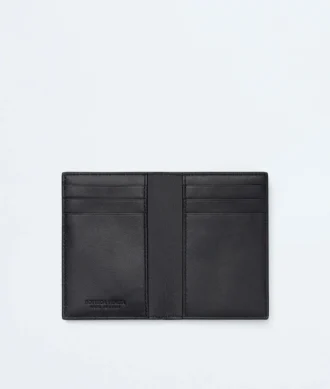 Tarjetero con solapa Intrecciata