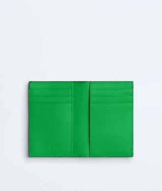 Tarjetero con solapa Intrecciata