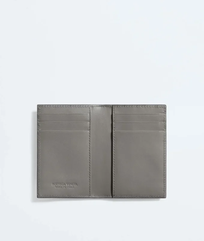 Tarjetero con solapa Intrecciata