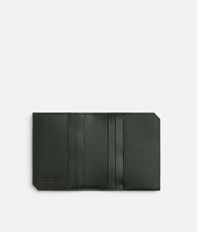 Tarjetero con solapa Intrecciato Piccolo