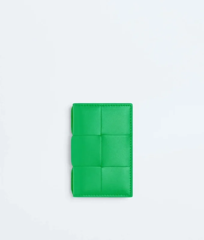 Tarjetero con solapa tipo Cassette