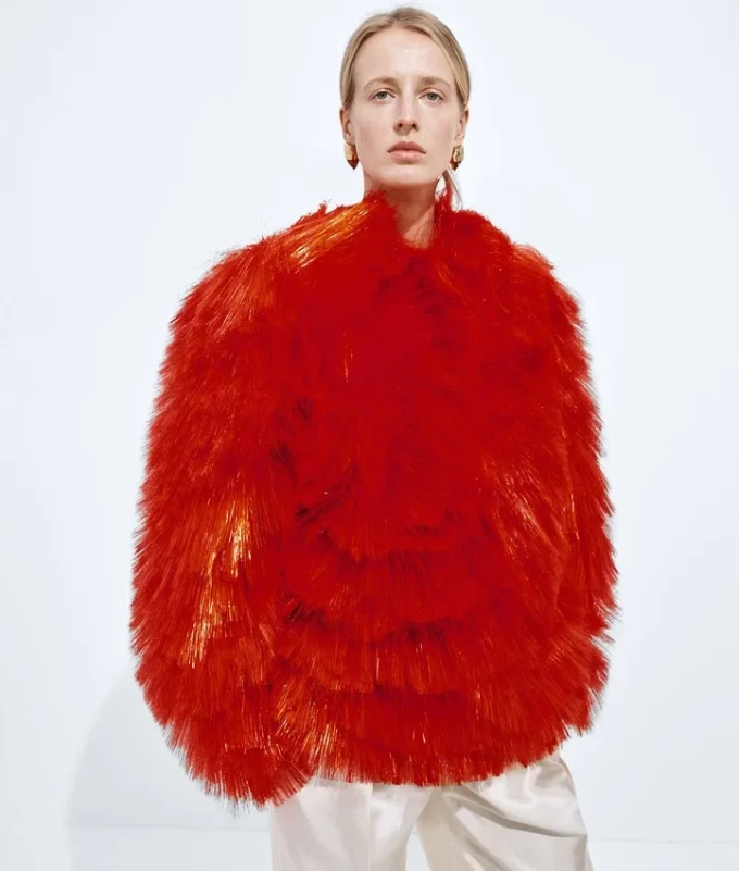 Top bordado con flecos