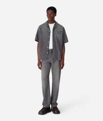 Vaqueros rectos negros vintage