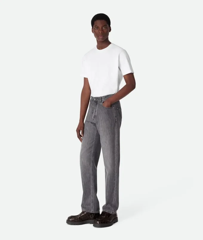 Vaqueros rectos negros vintage