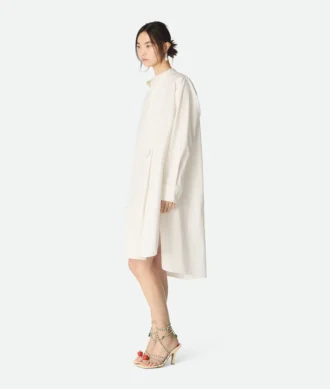 Vestido compacto de algodón