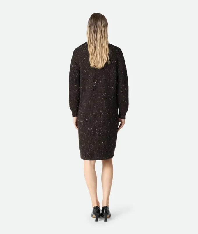 Vestido de punto inglés de lana