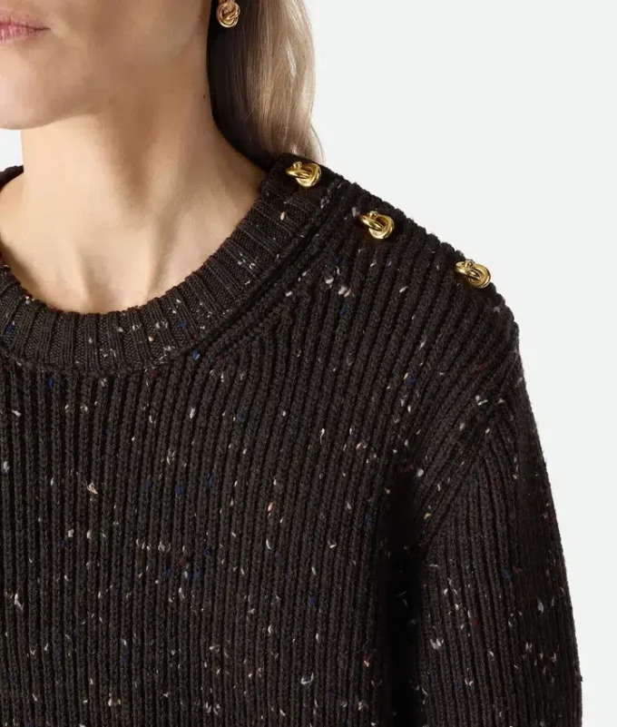 Vestido de punto inglés de lana